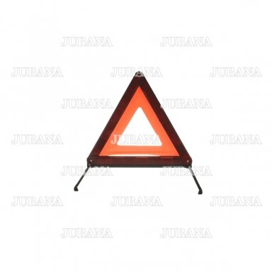 Sign emergency triangle (metal)