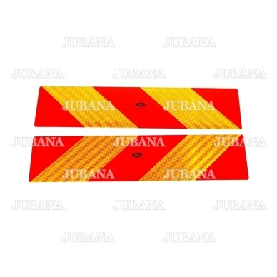 Ženklas vilkikui ECE 70/01 klijuojamas RF 565x132 mm (komplektas) Ženklas vilkikui ECE 70/01 klijuojamas RF 565x132 mm (komplektas)