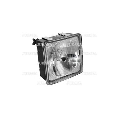 Driving light 12V 55W, square; FG-308